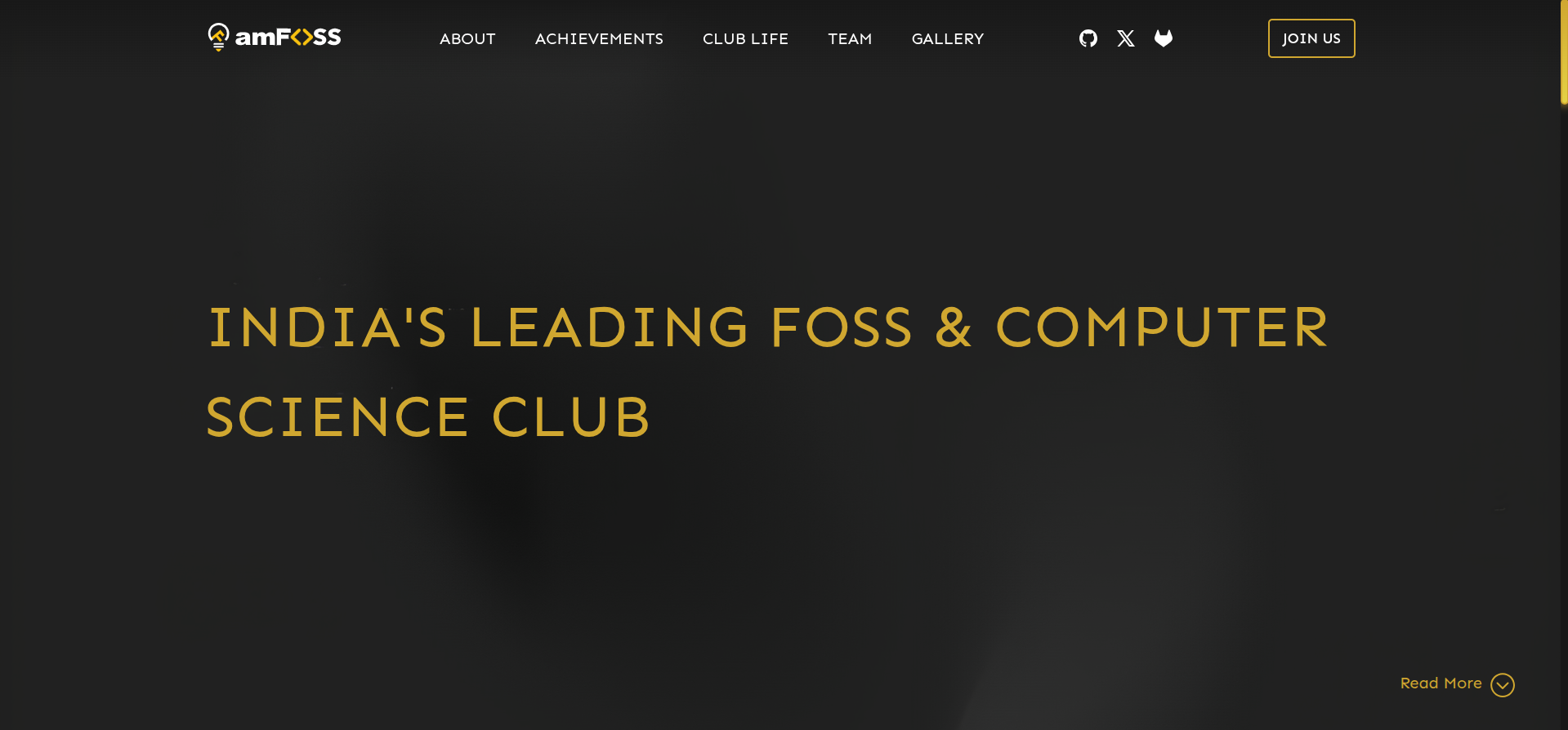 amFOSS Website